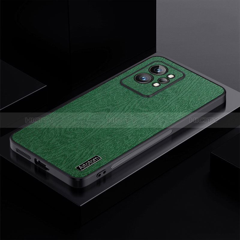 Funda Silicona Ultrafina Goma Carcasa PB1 para Realme GT2 Pro 5G Verde