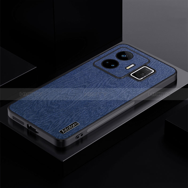 Funda Silicona Ultrafina Goma Carcasa PB1 para Realme GT3 5G Azul