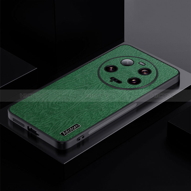 Funda Silicona Ultrafina Goma Carcasa PB1 para Xiaomi Mi 13 Ultra 5G Verde