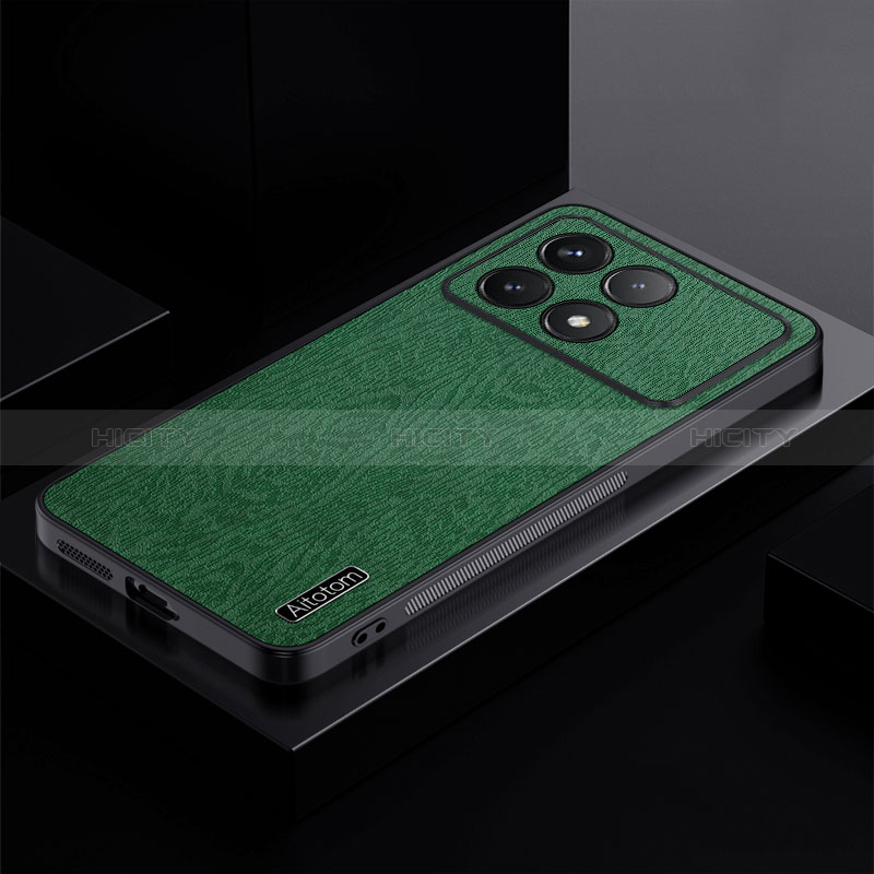 Funda Silicona Ultrafina Goma Carcasa PB1 para Xiaomi Redmi K70 5G Verde