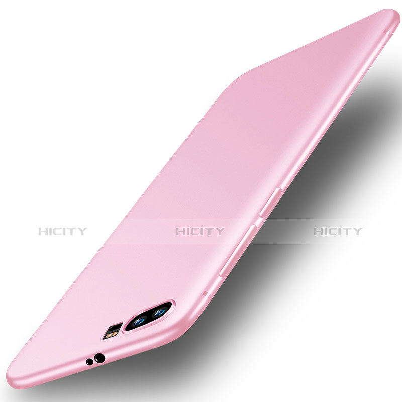 Funda Silicona Ultrafina Goma Carcasa S01 para Huawei Honor 9 Rosa