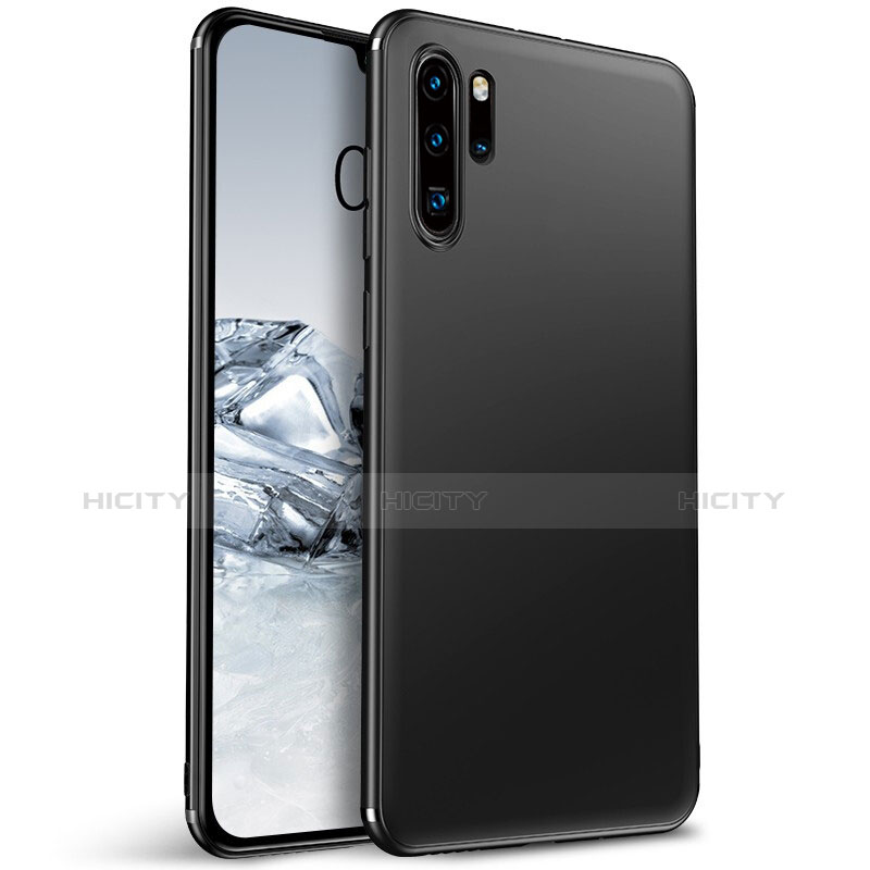 Funda Silicona Ultrafina Goma Carcasa S01 para Huawei P30 Pro Negro