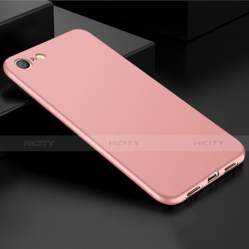 Funda Silicona Ultrafina Goma Carcasa S01 para Oppo A71 Oro Rosa