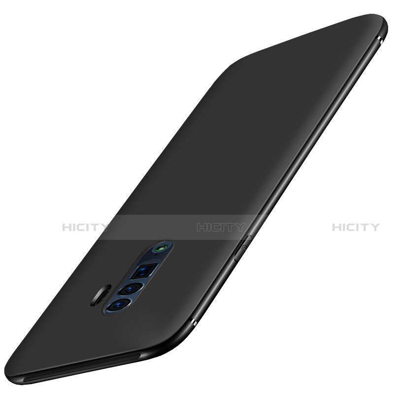 Funda Silicona Ultrafina Goma Carcasa S01 para Oppo Reno 10X Zoom Negro