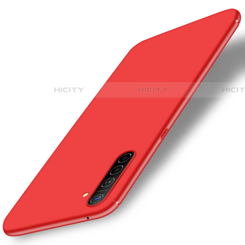 Funda Silicona Ultrafina Goma Carcasa S01 para Realme XT Rojo