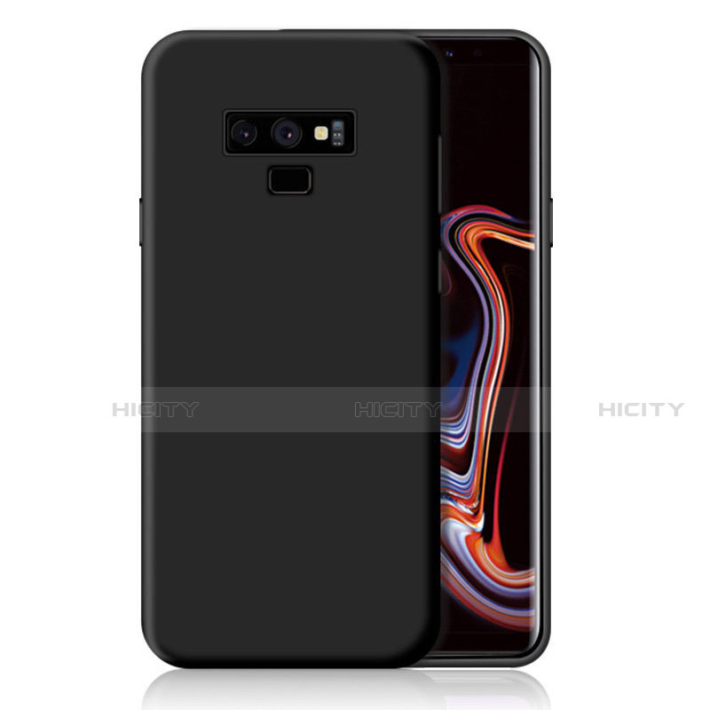 Funda Silicona Ultrafina Goma Carcasa S01 para Samsung Galaxy Note 9 Negro