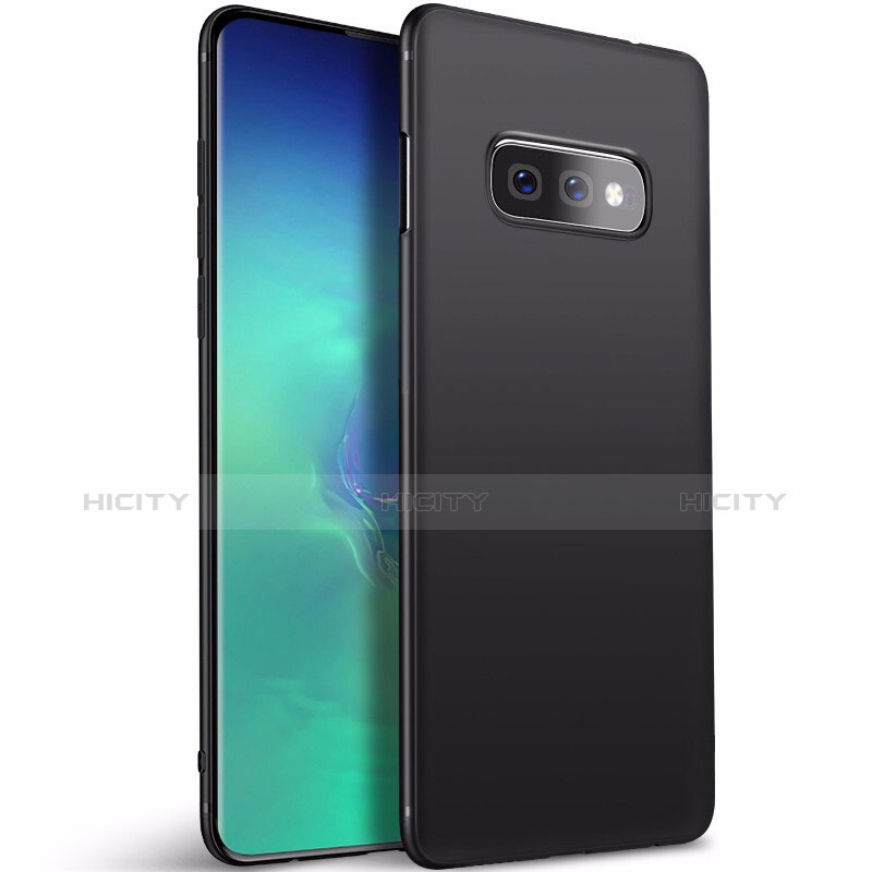 Funda Silicona Ultrafina Goma Carcasa S01 para Samsung Galaxy S10e Negro