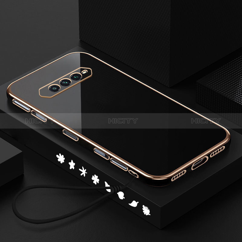 Funda Silicona Ultrafina Goma Carcasa S01 para Xiaomi Black Shark 4 Pro 5G Negro