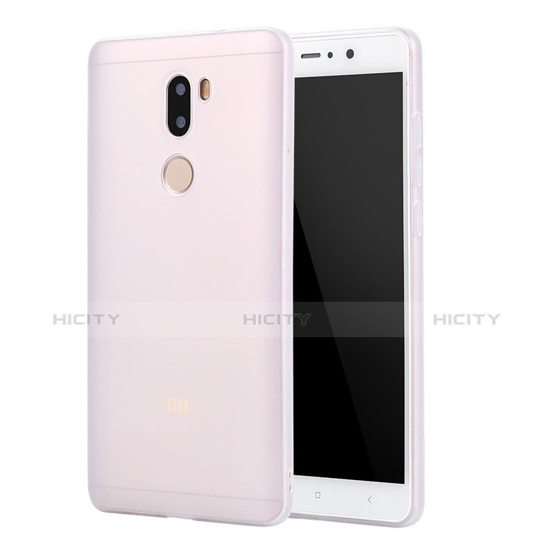 Funda Silicona Ultrafina Goma Carcasa S01 para Xiaomi Mi 5S Plus Claro