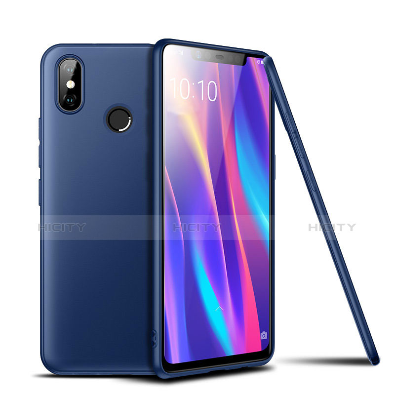 Funda Silicona Ultrafina Goma Carcasa S01 para Xiaomi Mi 8 Azul