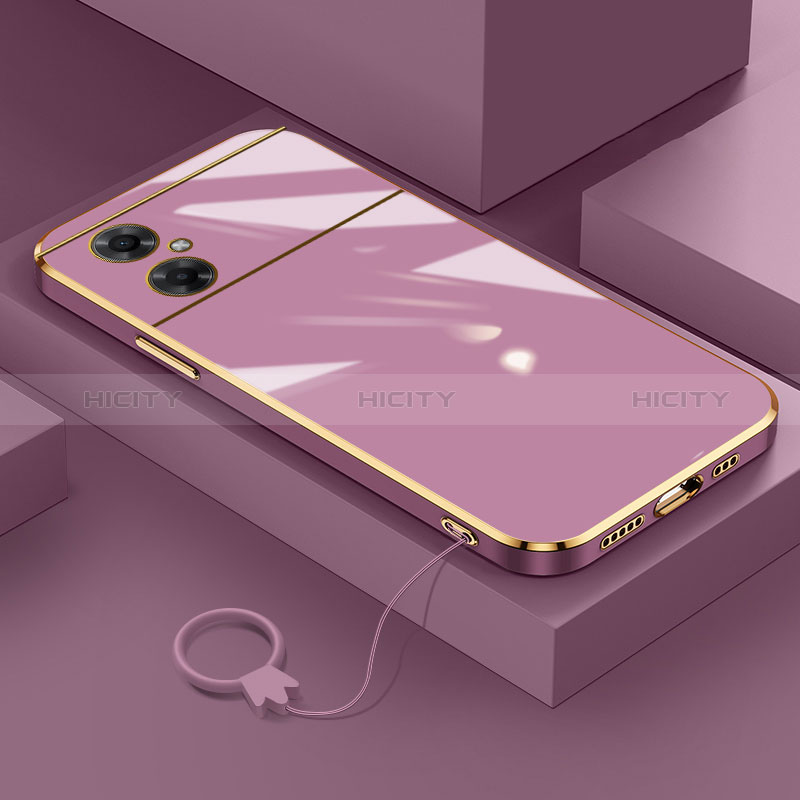 Funda Silicona Ultrafina Goma Carcasa S01 para Xiaomi Poco M4 5G Morado