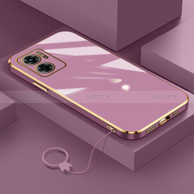 Funda Silicona Ultrafina Goma Carcasa S01 para Xiaomi Redmi 11 Prime 5G Morado