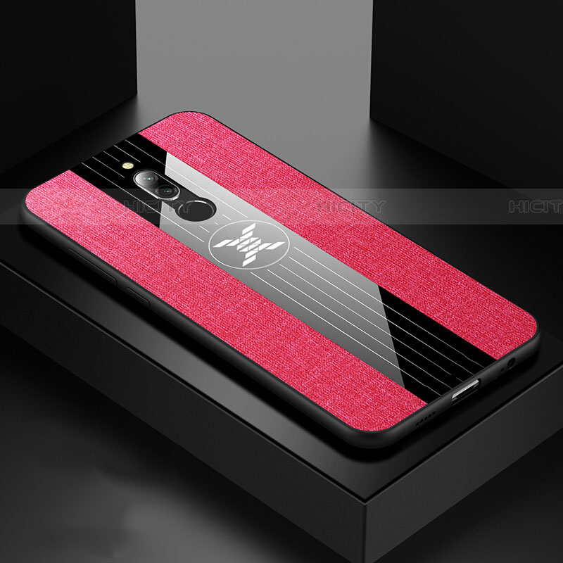 Funda Silicona Ultrafina Goma Carcasa S01 para Xiaomi Redmi 8 Rojo