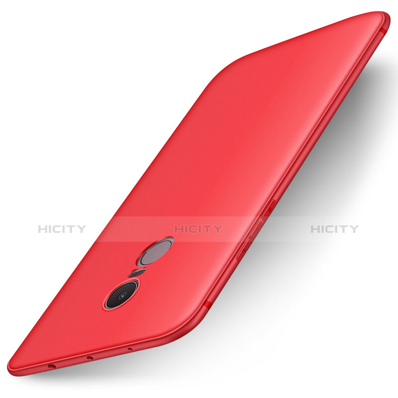 Funda Silicona Ultrafina Goma Carcasa S01 para Xiaomi Redmi Note 4X High Edition Rojo