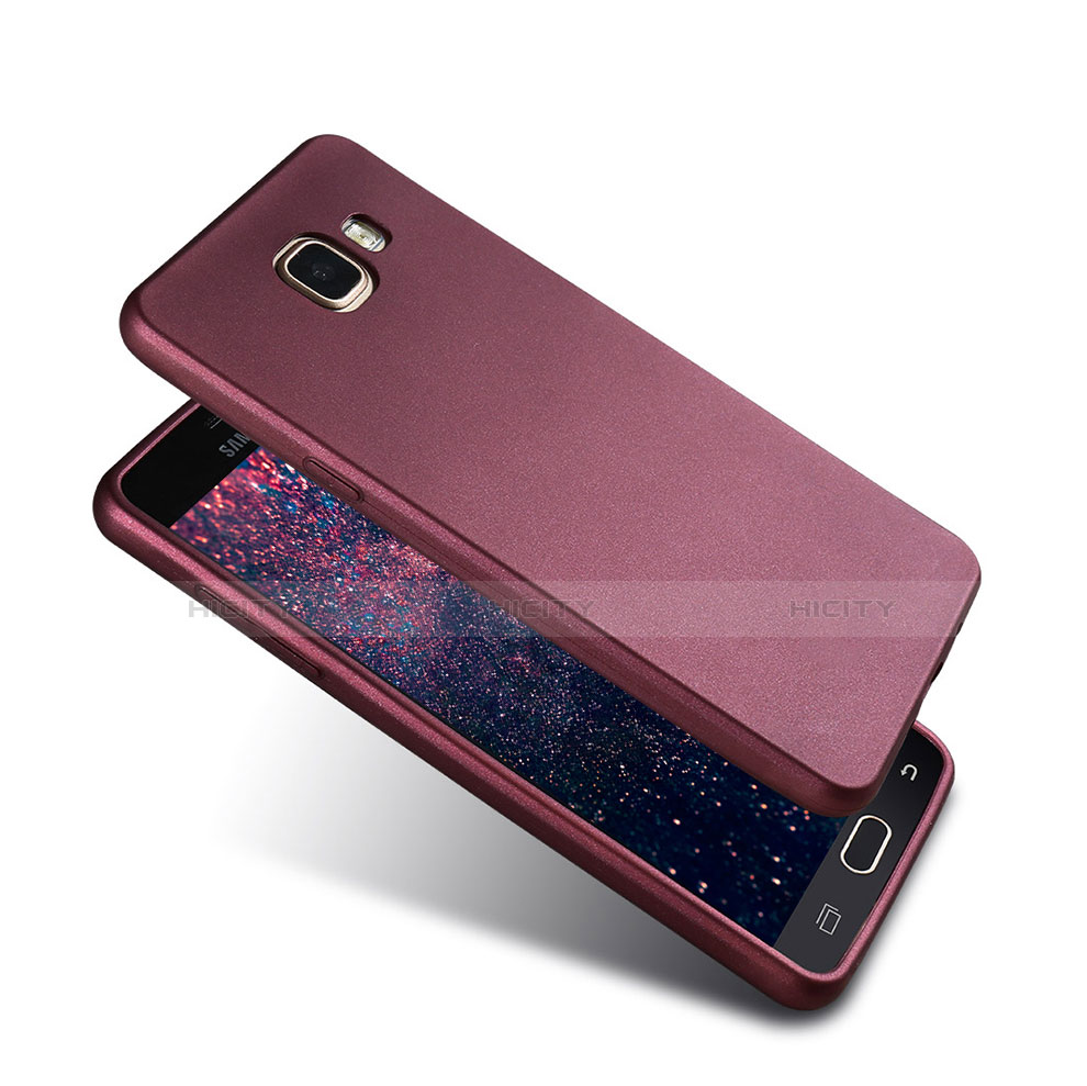 Funda Silicona Ultrafina Goma Carcasa S02 para Samsung Galaxy A5 (2016) SM-A510F Morado