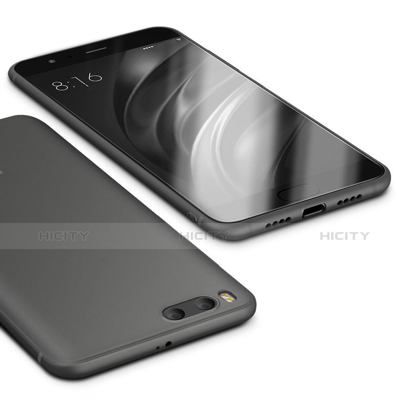 Funda Silicona Ultrafina Goma Carcasa S02 para Xiaomi Mi 6 Gris