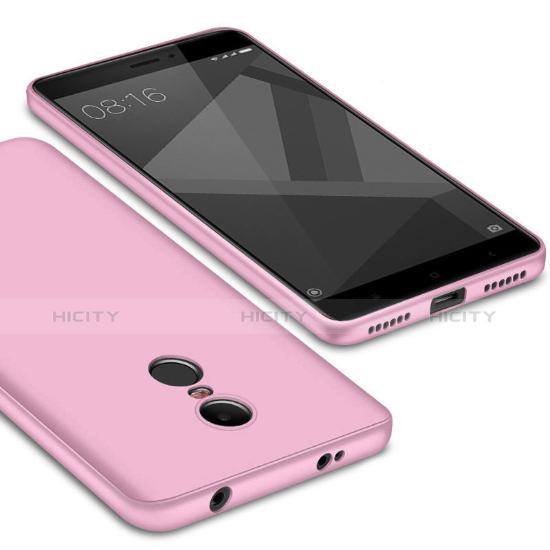 Funda Silicona Ultrafina Goma Carcasa S02 para Xiaomi Redmi Note 4X Rosa