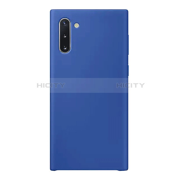 Funda Silicona Ultrafina Goma Carcasa S03 para Samsung Galaxy Note 10 5G Azul