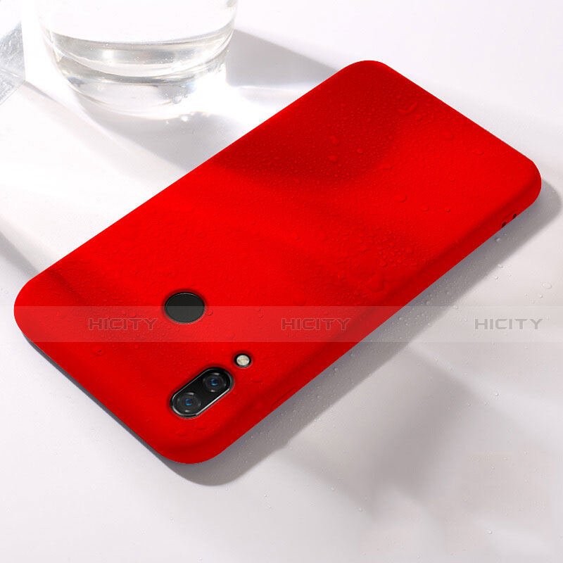 Funda Silicona Ultrafina Goma Carcasa S05 para Huawei Honor 8X Rojo