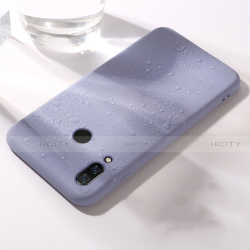 Funda Silicona Ultrafina Goma Carcasa S05 para Huawei Honor V10 Lite Gris