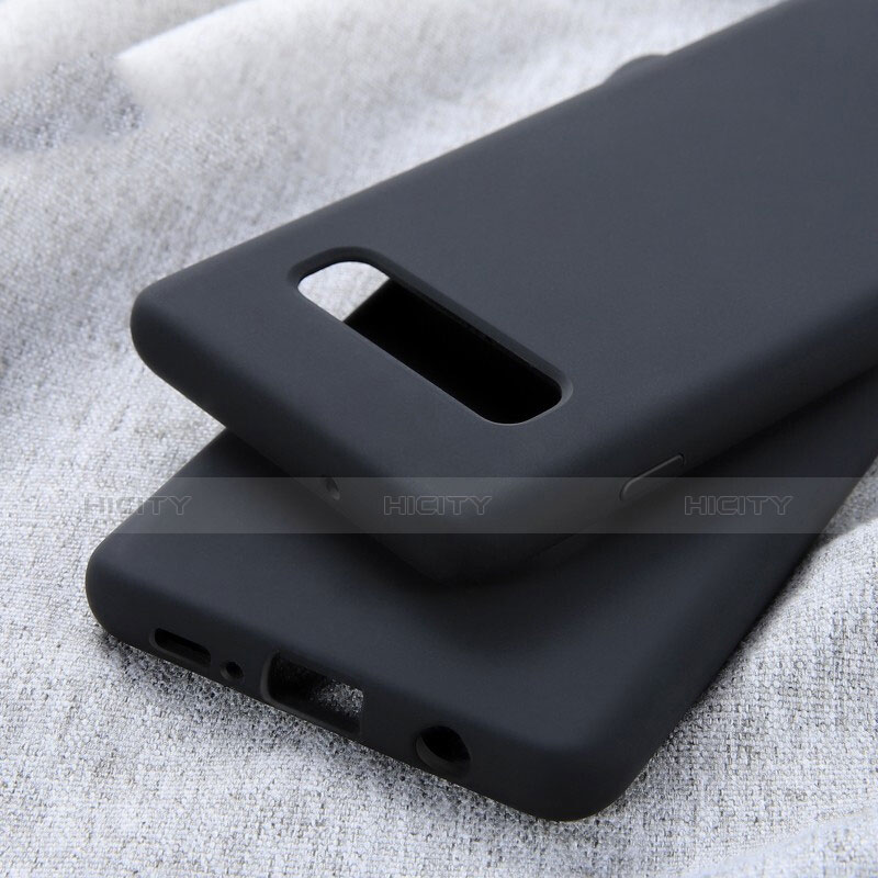 Funda Silicona Ultrafina Goma Carcasa U01 para Samsung Galaxy S10 Negro