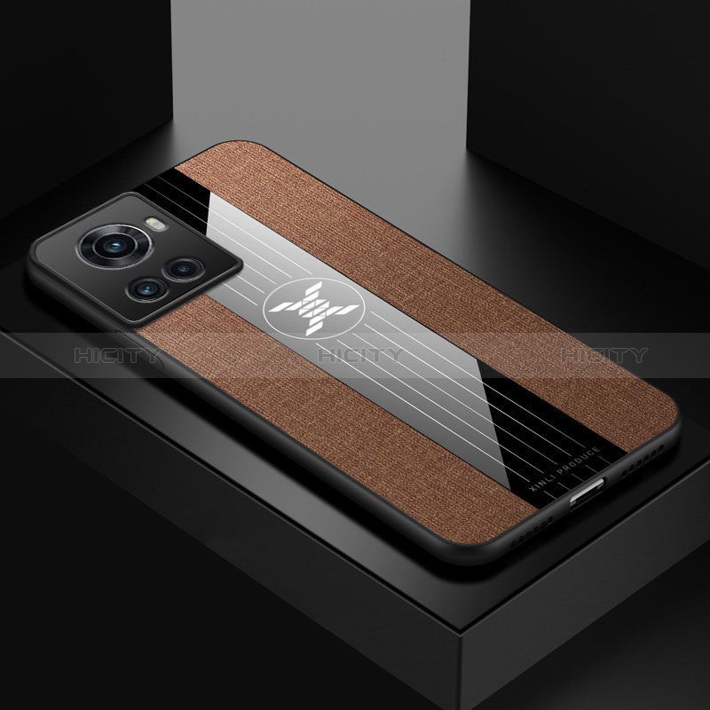 Funda Silicona Ultrafina Goma Carcasa X01L para OnePlus Ace 5G Marron