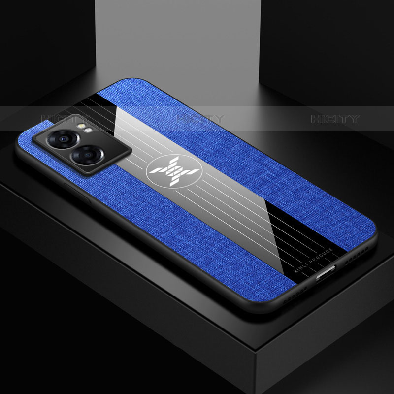 Funda Silicona Ultrafina Goma Carcasa X01L para OnePlus Nord N300 5G Azul