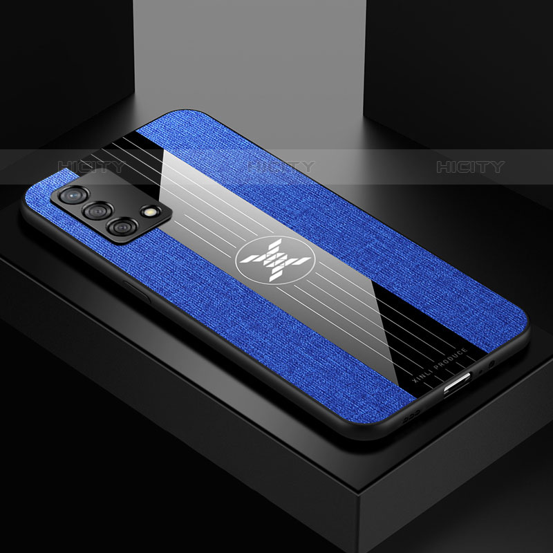 Funda Silicona Ultrafina Goma Carcasa X01L para Oppo A74 4G Azul