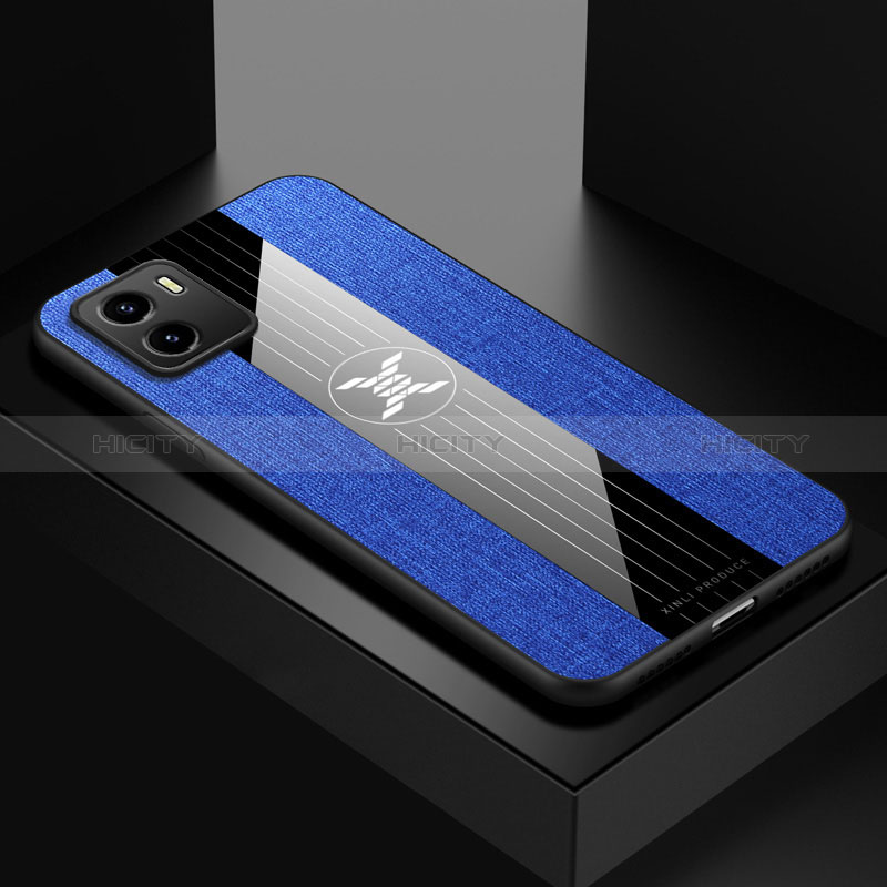 Funda Silicona Ultrafina Goma Carcasa X01L para Vivo Y01 Azul