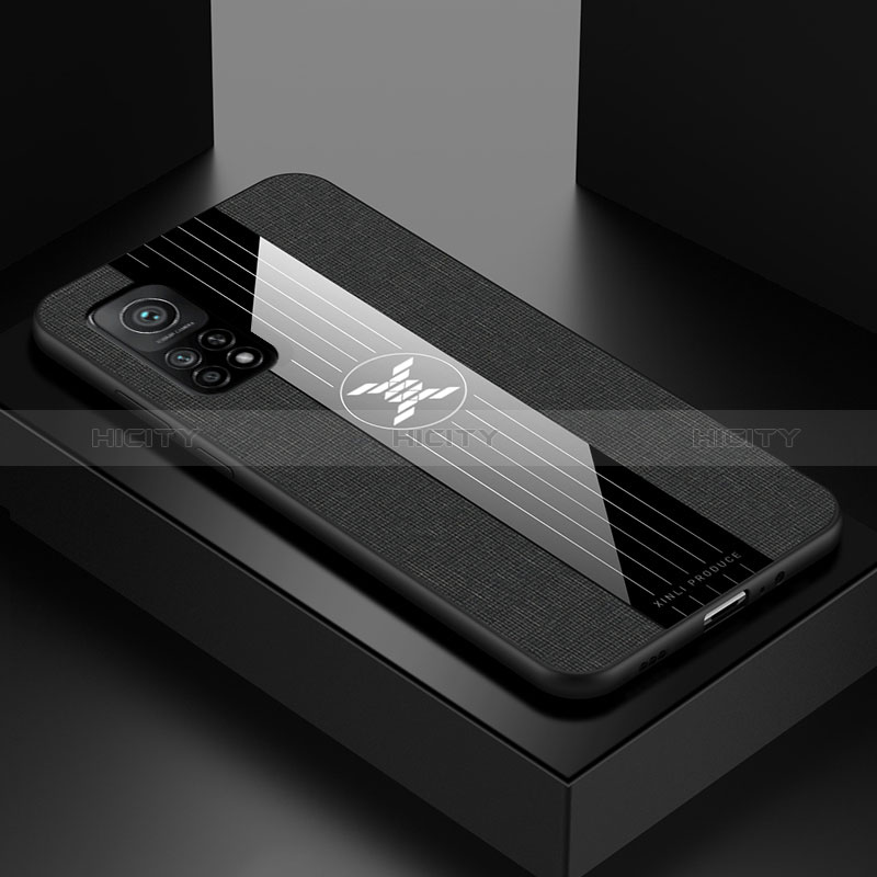Funda Silicona Ultrafina Goma Carcasa X01L para Xiaomi Mi 10T 5G Negro