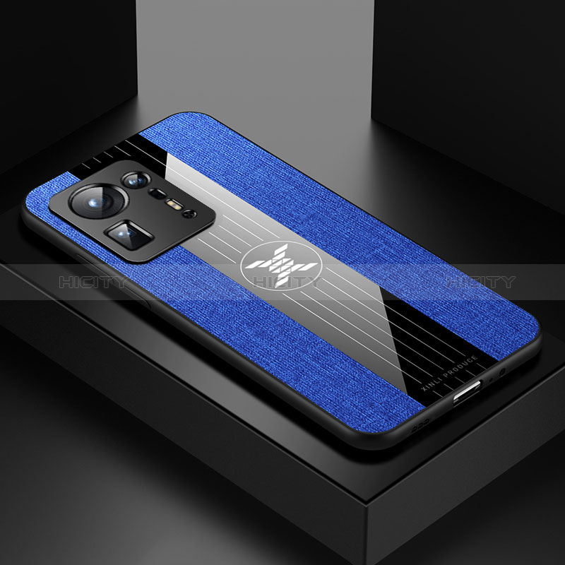 Funda Silicona Ultrafina Goma Carcasa X01L para Xiaomi Mi Mix 4 5G Azul