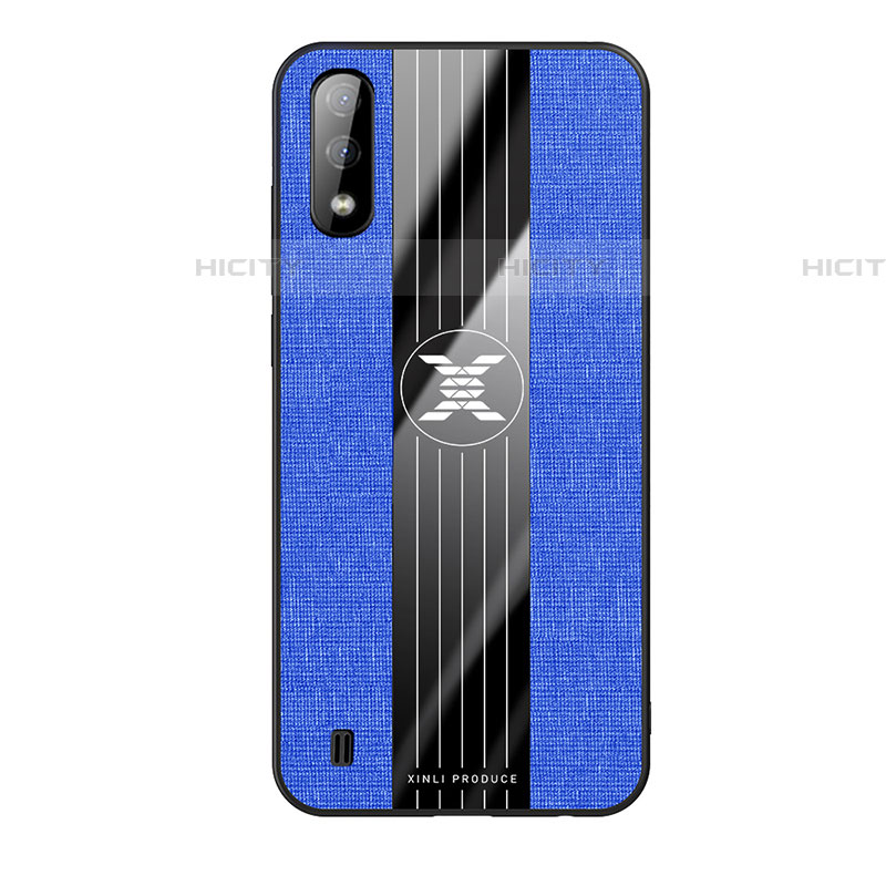 Funda Silicona Ultrafina Goma Carcasa X02L para Samsung Galaxy A01 SM-A015 Azul