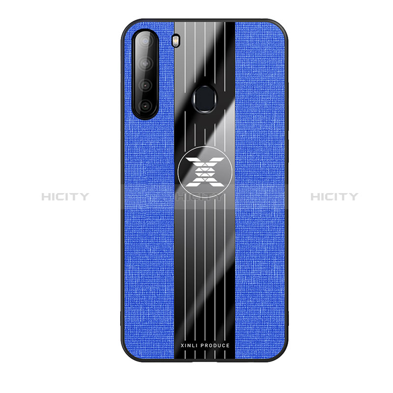 Funda Silicona Ultrafina Goma Carcasa X02L para Samsung Galaxy A21 Azul