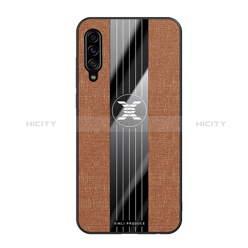 Funda Silicona Ultrafina Goma Carcasa X02L para Samsung Galaxy A90 5G Marron