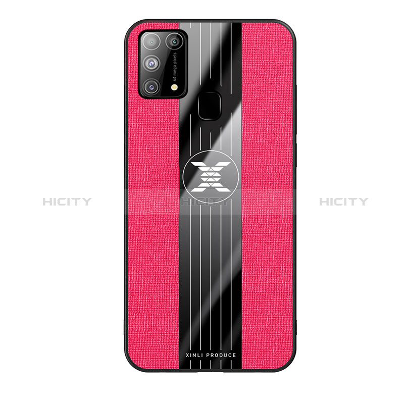 Funda Silicona Ultrafina Goma Carcasa X02L para Samsung Galaxy M31 Rojo