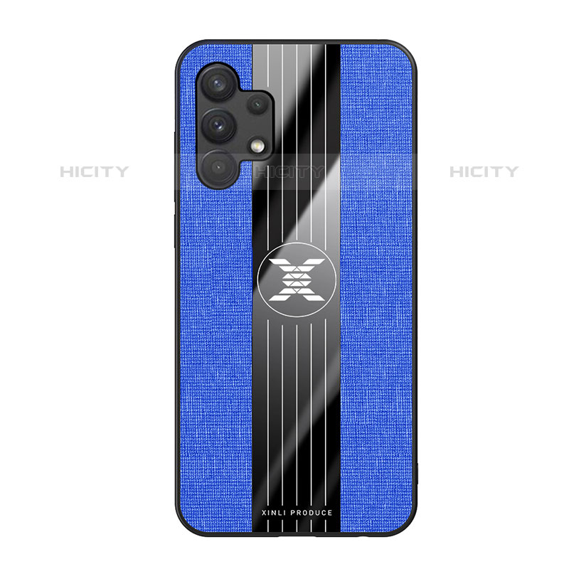 Funda Silicona Ultrafina Goma Carcasa X02L para Samsung Galaxy M32 5G Azul