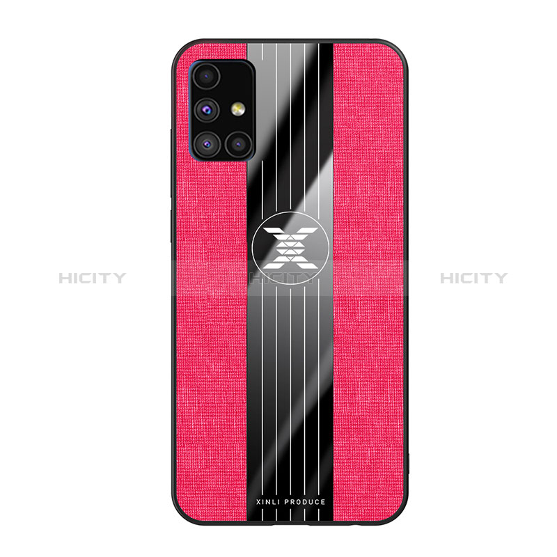 Funda Silicona Ultrafina Goma Carcasa X02L para Samsung Galaxy M51 Rojo