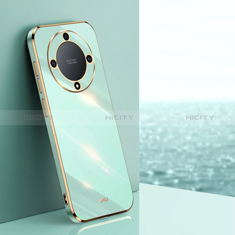 Funda Silicona Ultrafina Goma Carcasa XL1 para Huawei Honor X9a 5G Verde