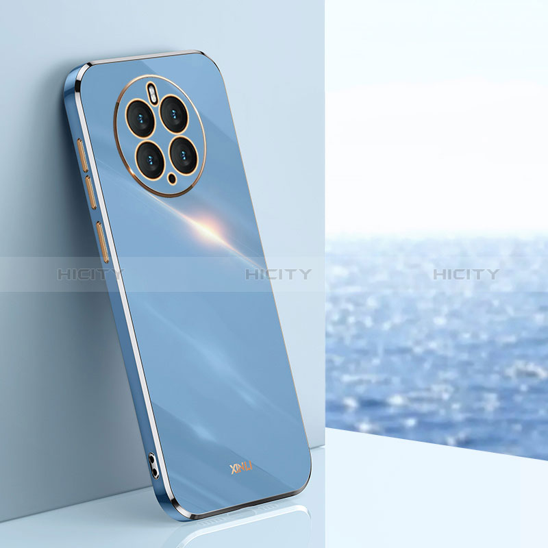 Funda Silicona Ultrafina Goma Carcasa XL1 para Huawei Mate 50 Pro Azul