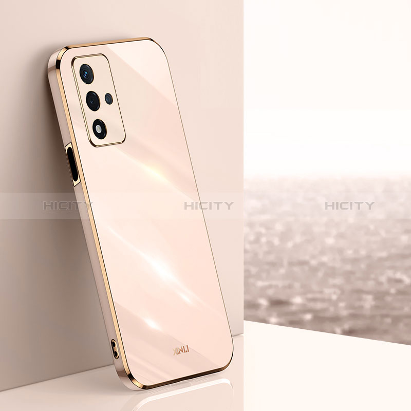 Funda Silicona Ultrafina Goma Carcasa XL1 para Oppo A93s 5G Oro