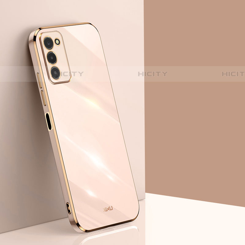 Funda Silicona Ultrafina Goma Carcasa XL1 para Samsung Galaxy A03s Oro