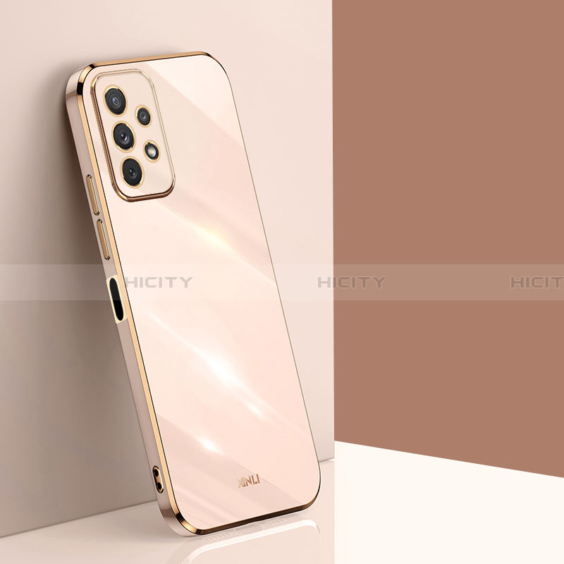 Funda Silicona Ultrafina Goma Carcasa XL1 para Samsung Galaxy A13 4G Oro