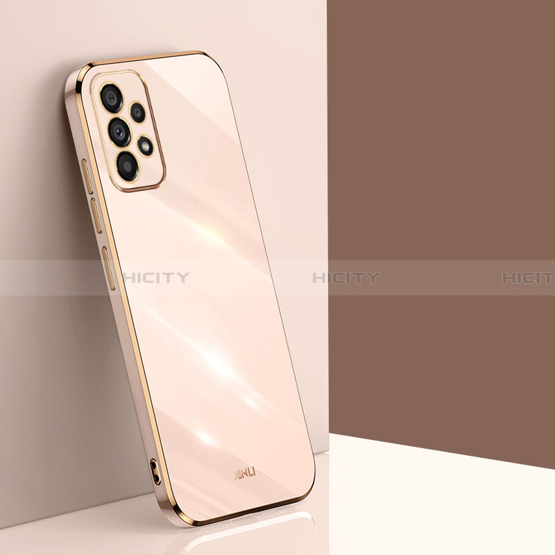 Funda Silicona Ultrafina Goma Carcasa XL1 para Samsung Galaxy A23 4G Oro