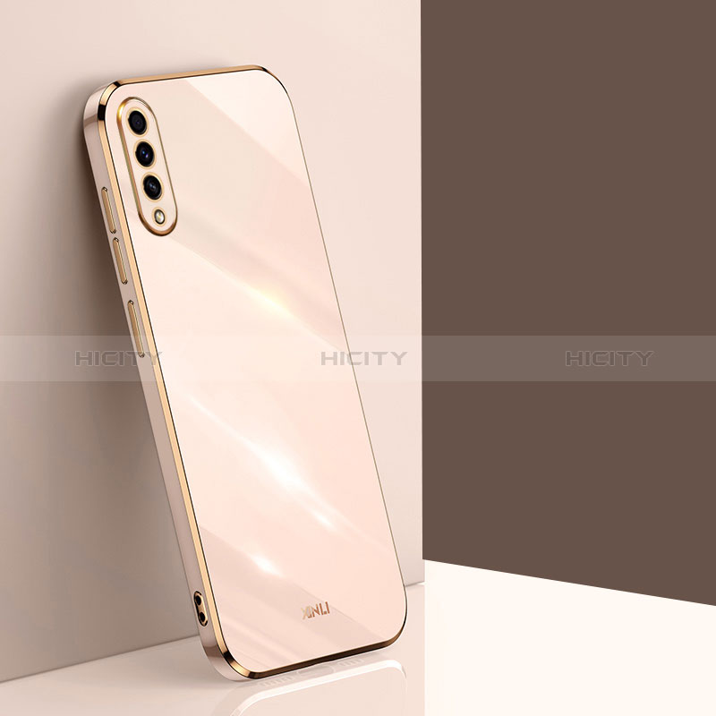 Funda Silicona Ultrafina Goma Carcasa XL1 para Samsung Galaxy A30S Oro