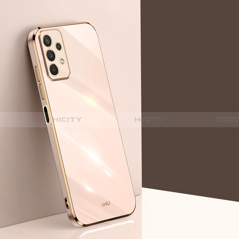 Funda Silicona Ultrafina Goma Carcasa XL1 para Samsung Galaxy A32 4G Oro