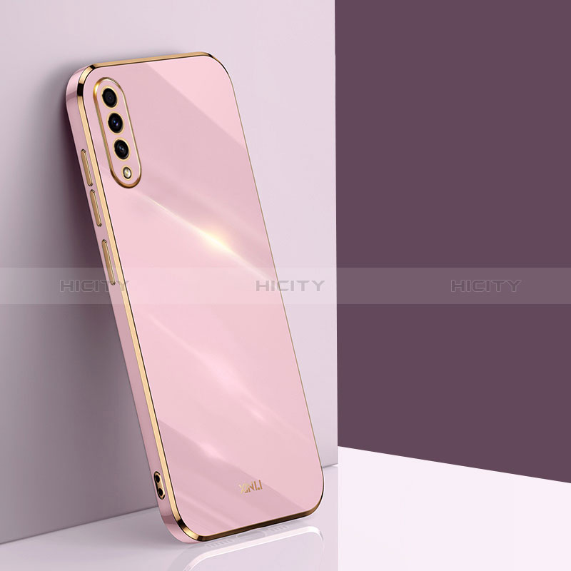 Funda Silicona Ultrafina Goma Carcasa XL1 para Samsung Galaxy A50S Rosa