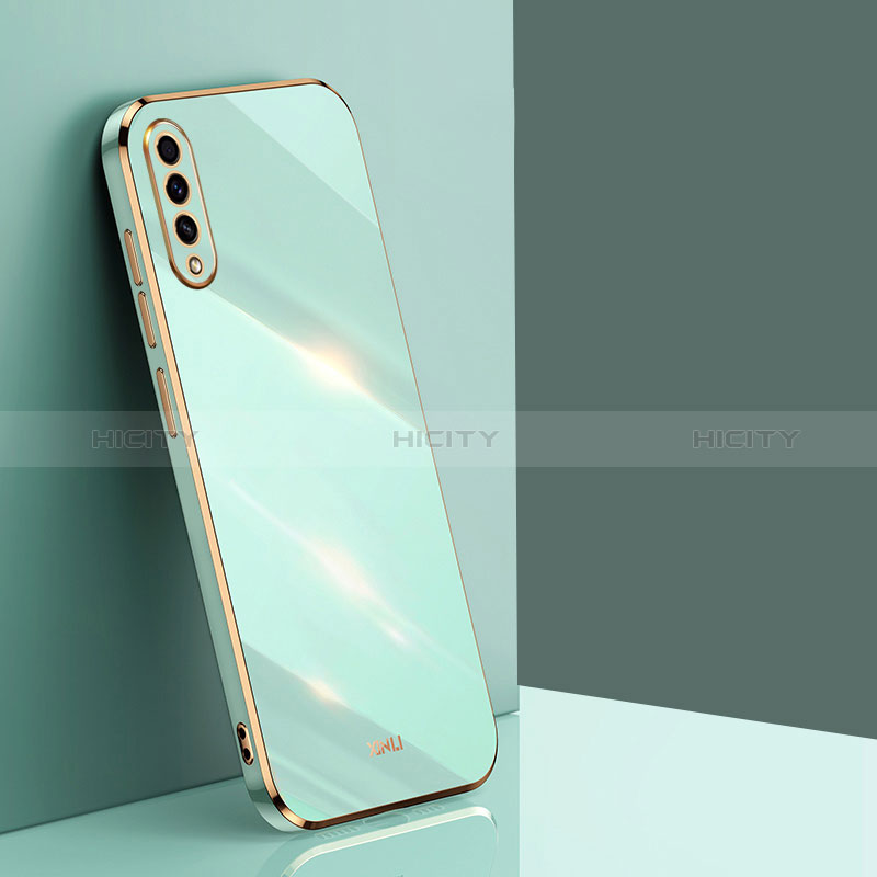 Funda Silicona Ultrafina Goma Carcasa XL1 para Samsung Galaxy A50S Verde