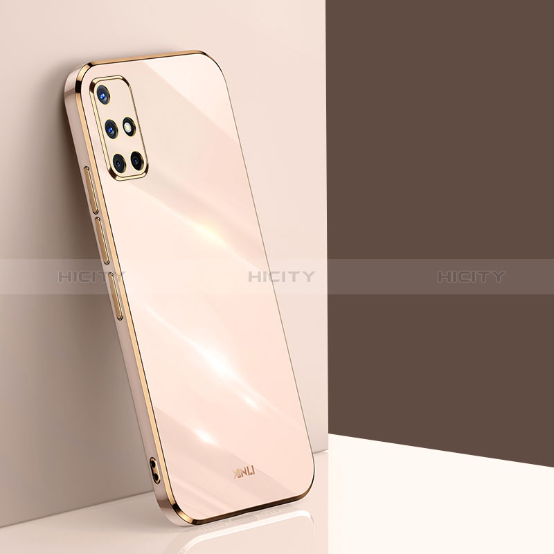 Funda Silicona Ultrafina Goma Carcasa XL1 para Samsung Galaxy A71 4G A715 Oro