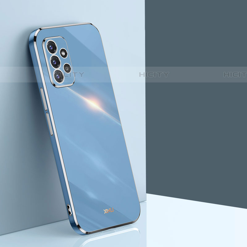 Funda Silicona Ultrafina Goma Carcasa XL1 para Samsung Galaxy A72 4G Azul