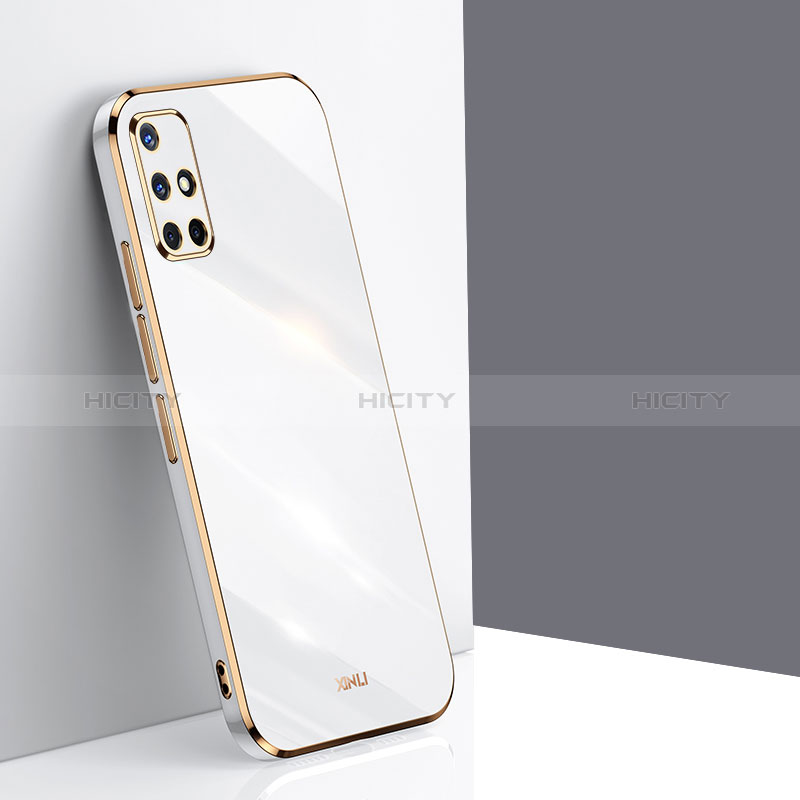 Funda Silicona Ultrafina Goma Carcasa XL1 para Samsung Galaxy M40S Blanco